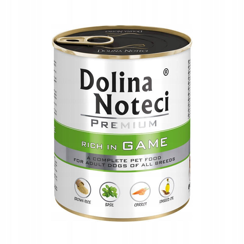 Dolina Noteci Premium mokra karma dla psa 10x800 g – mix smaków bez ryb, dla dorosłych psów