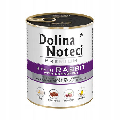Dolina Noteci Premium mokra karma dla psa 10x800 g – mix smaków bez ryb, dla dorosłych psów