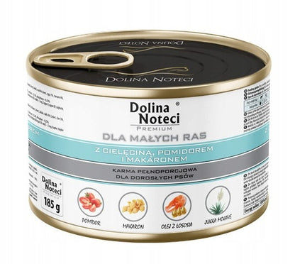 Dolina Noteci Premium mokra karma dla psa małych ras z cielęciną – 12 x 185 g