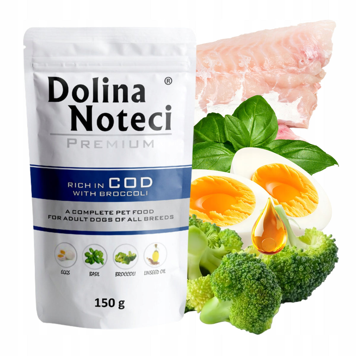 Dolina Noteci Premium mokra karma dla psa 10 x 150 g, bezzbożowa – mix smaków