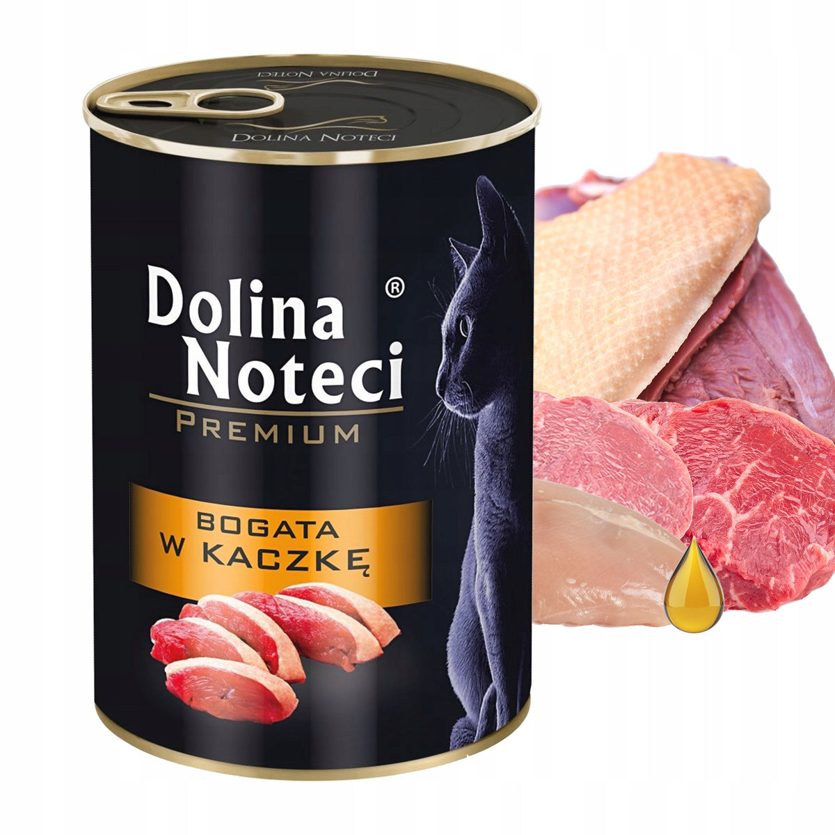 Dolina Noteci Premium karma mokra dla kota bezzbożowa 20 x 400 g – mix smaków