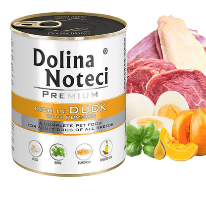 Dolina Noteci Premium karma mokra dla psa 10 x 800 g bez zbóż – mix smaków