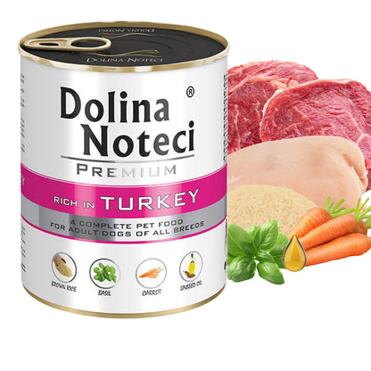 Dolina Noteci Premium karma mokra dla psa 10 x 800 g bez zbóż – mix smaków
