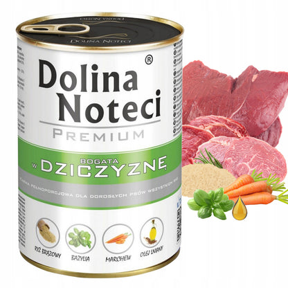Dolina Noteci Premium mokra karma dla psa bezzbożowa 30 x 400 g – mix smaków