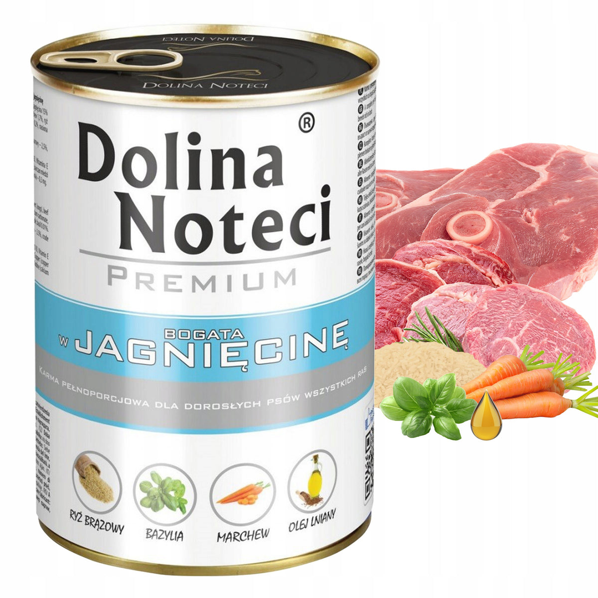 Dolina Noteci Premium mokra karma dla psa bezzbożowa 30 x 400 g – mix smaków