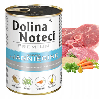 Dolina Noteci Premium mokra karma dla psa bezzbożowa 30 x 400 g – mix smaków