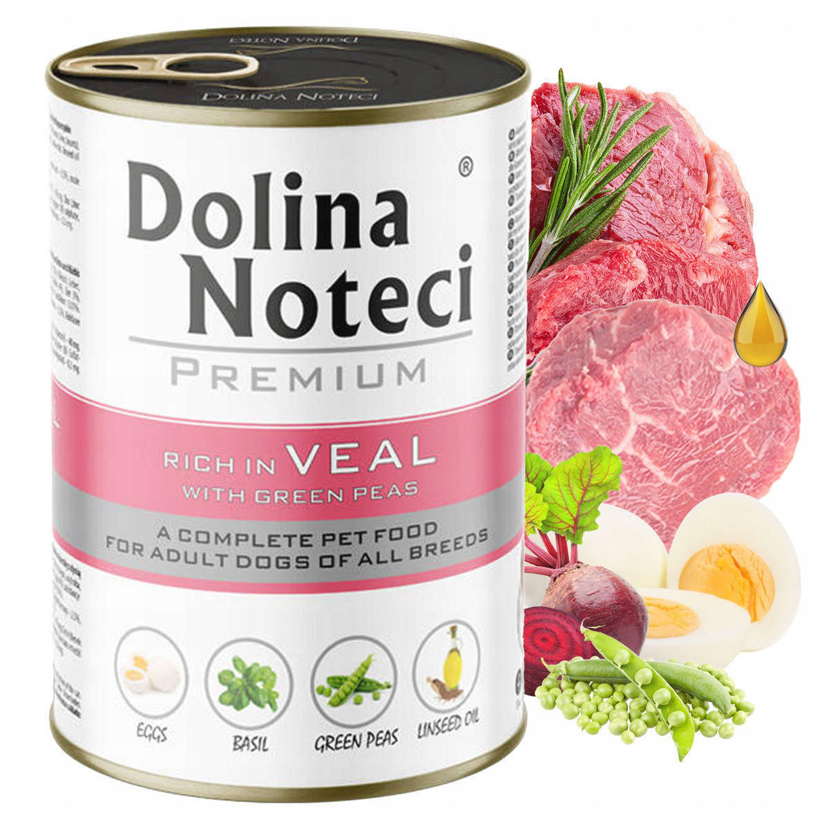 Dolina Noteci Premium mokra karma dla psa bezzbożowa 30 x 400 g – mix smaków