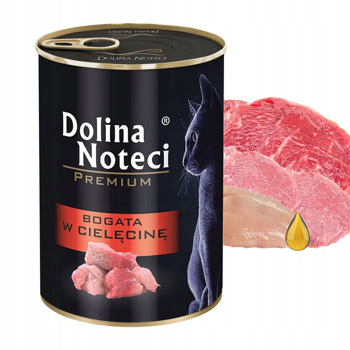 Dolina Noteci Premium mokra karma dla kota 16 x 400 g bezzbożowa – mix smaków
