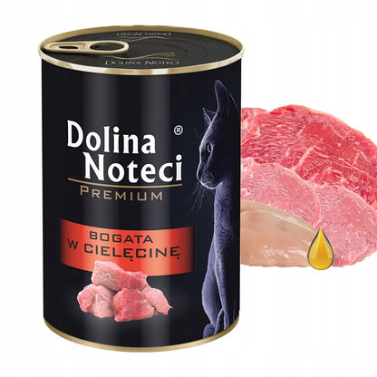 Dolina Noteci Premium mokra karma dla kota 16 x 400 g bezzbożowa – mix smaków