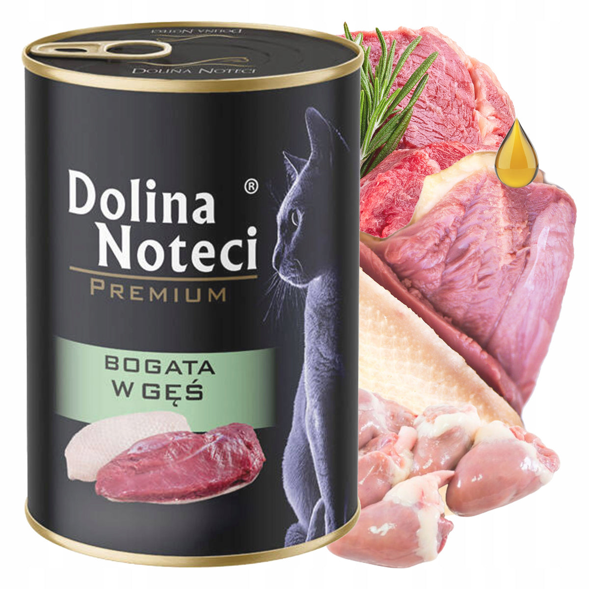 Dolina Noteci Premium mokra karma dla kota 16 x 400 g bezzbożowa – mix smaków