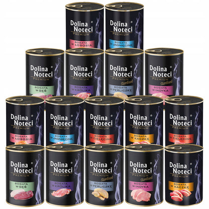 Dolina Noteci Premium mokra karma dla kota 16 x 400 g bezzbożowa – mix smaków