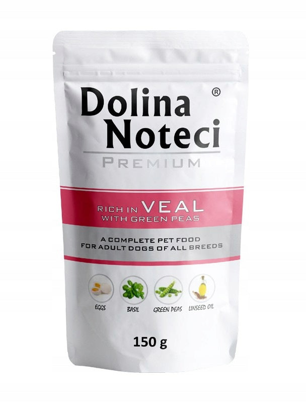 Dolina Noteci Premium mokra karma dla psa 30 x 150 g – mix 12 smaków, saszetki