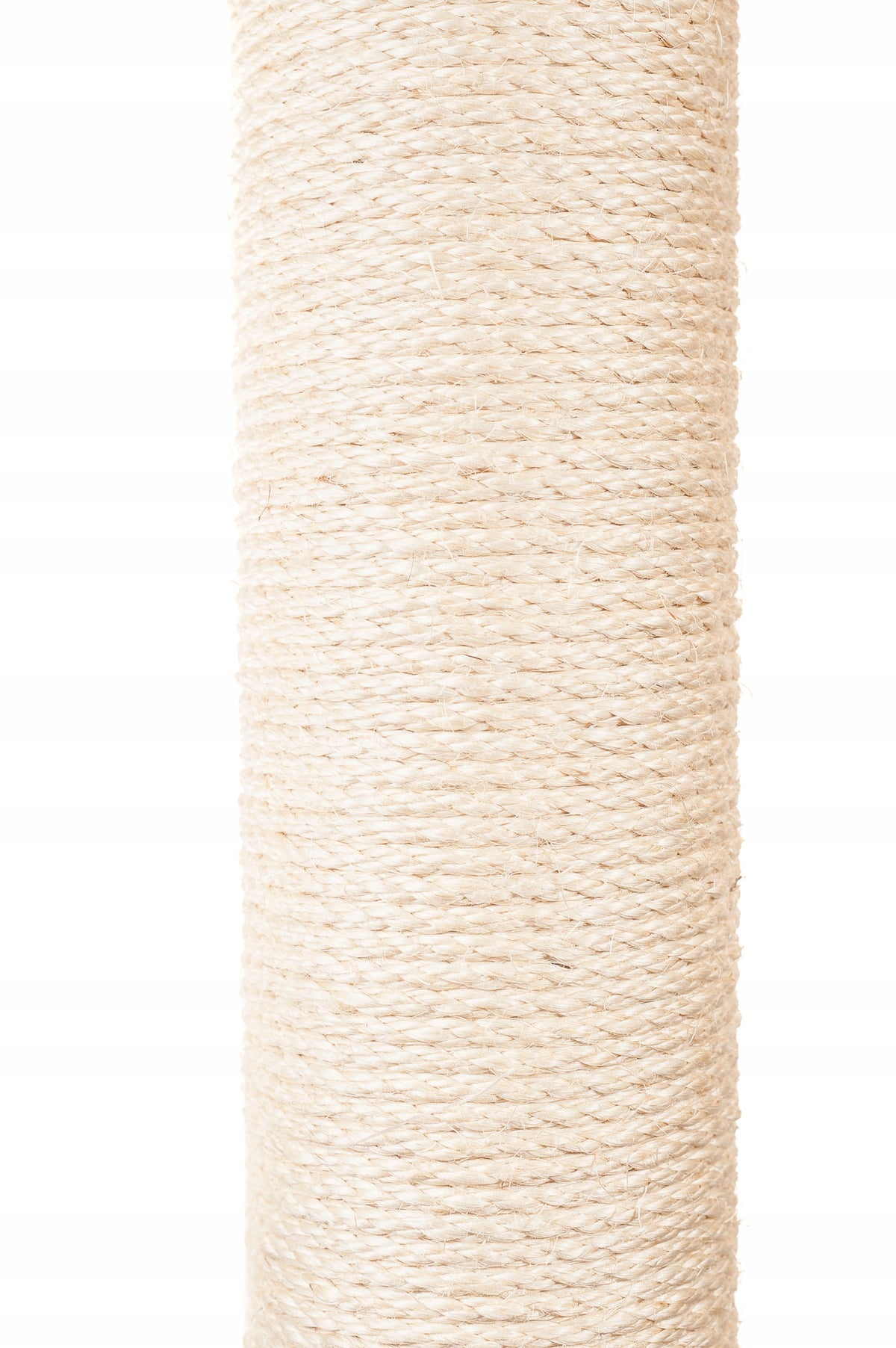 Wonder Craft Drapak dla kota 102 cm, słupek z litego drewna, lina sizalowa 6 mm – szary