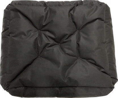 WBM Sewing legowisko kojec dla psa i kota 75 x 65 cm, wodoodporne, prostokątne – srebrne