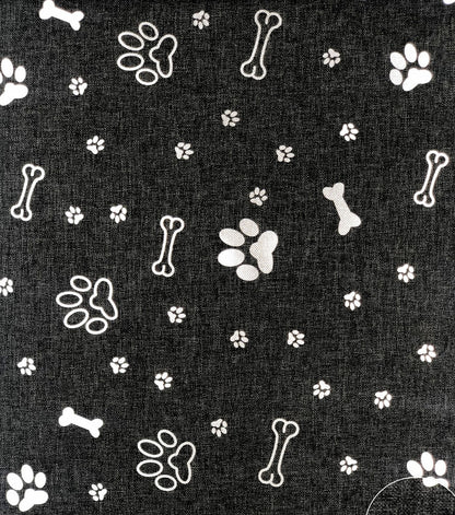 WBM Sewing Legowisko dla psa XL 130 x 105 cm wodoodporne, kanapa dla dużych ras – szare