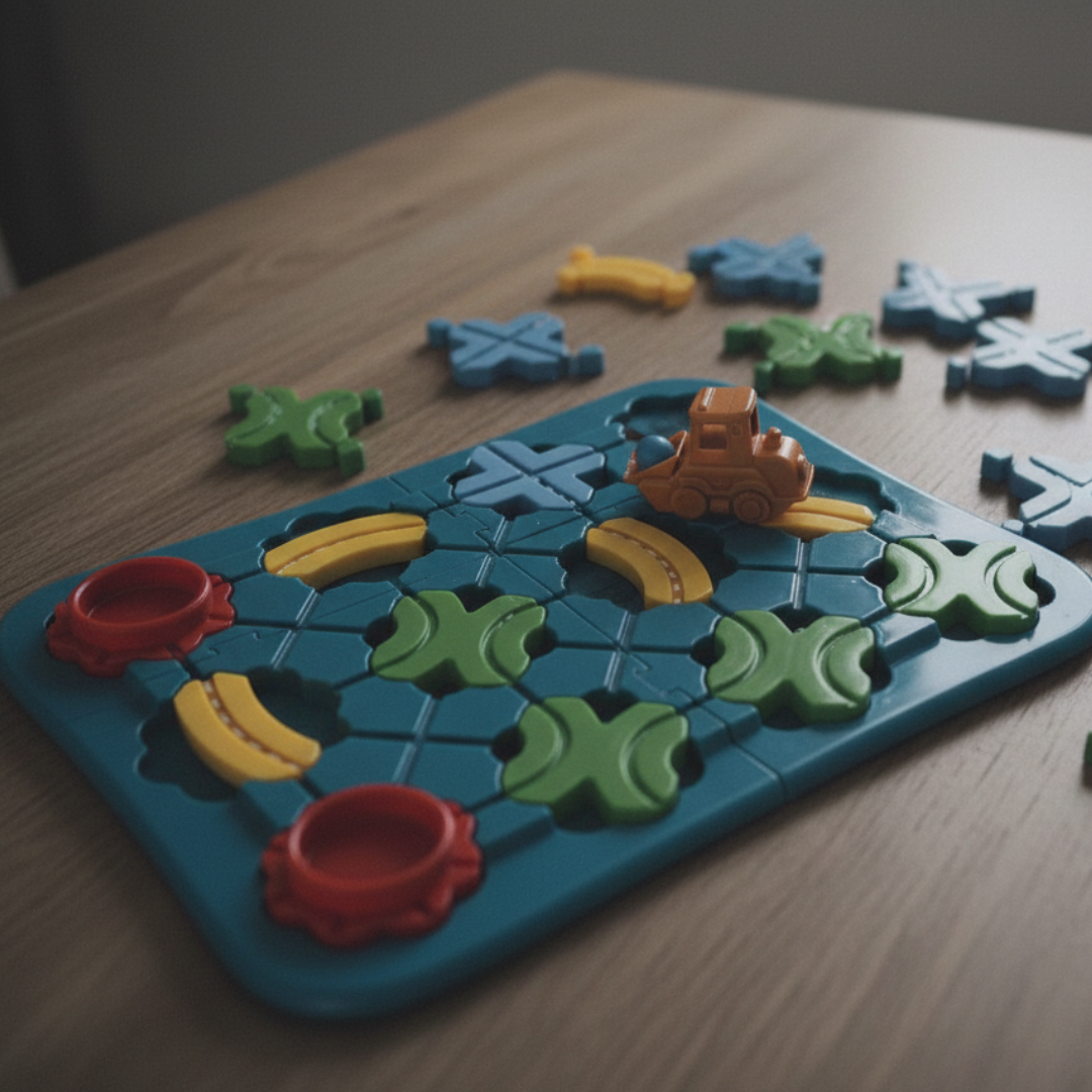 Puzzle Drogowe Montessori