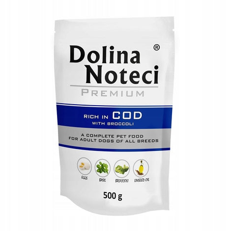 Dolina Noteci Mokra karma dla psa bezzbożowa 10 x 500 g w saszetkach – mix smaków