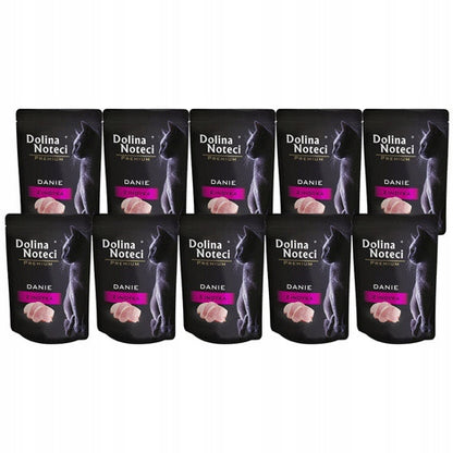 Dolina Noteci Premium mokra karma dla kota z indykiem 10 x 85 g – bezzbożowa, saszetki
