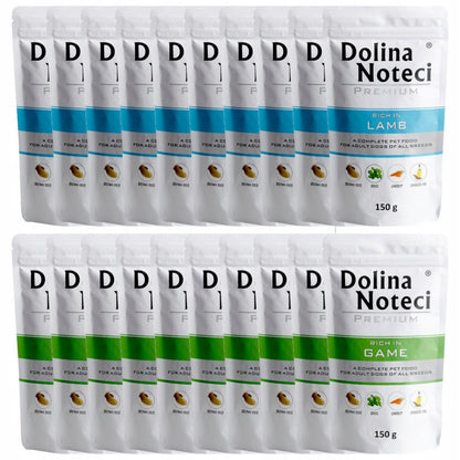 Dolina Noteci Premium mokra karma dla psa 20x150 g – bezzbożowa, małe rasy, mix smaków