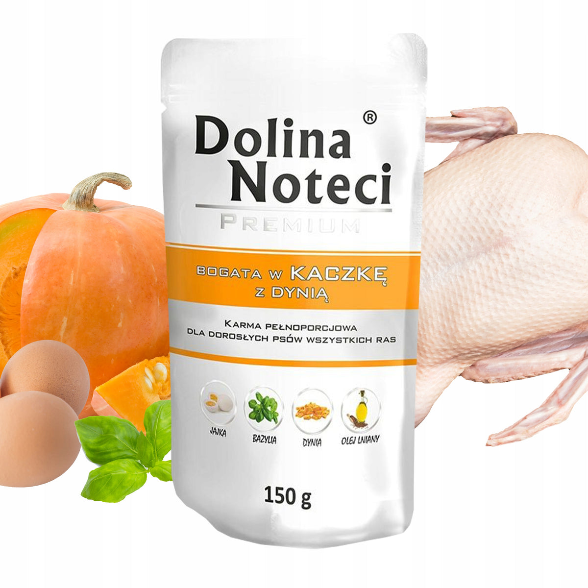 Dolina Noteci Premium mokra karma dla psa 30 x 150 g – saszetki, mix smaków