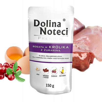 Dolina Noteci Premium mokra karma dla psa 30 x 150 g – saszetki, mix smaków