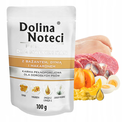 Dolina Noteci Premium karma mokra dla psa małych ras 10 x 100 g – bezzbożowa, mix smaków