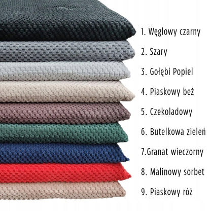 Makspol Drapak dla kota narożny 60 cm Roguś nr 25 z taśmą tapicerską – jasnoszary