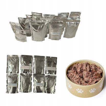 Mokra karma dla psa w saszetkach 50 szt. x 100 g – mix marek i smaków, pakiet 5 kg