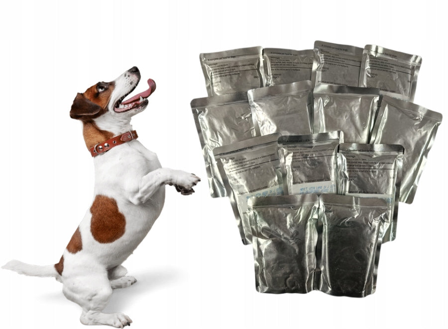 Mokra karma dla psa w saszetkach 50 szt. x 100 g – mix marek i smaków, pakiet 5 kg