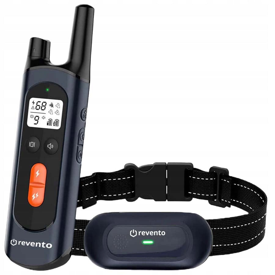 Revento R-100 obroża treningowa elektryczna dla psa z pilotem, zasięg 500 m – XL/XXL