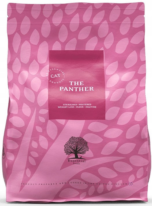 Essential Foods The Panther sucha karma bezzbożowa dla kota sterylizowanego 3 kg – ryby