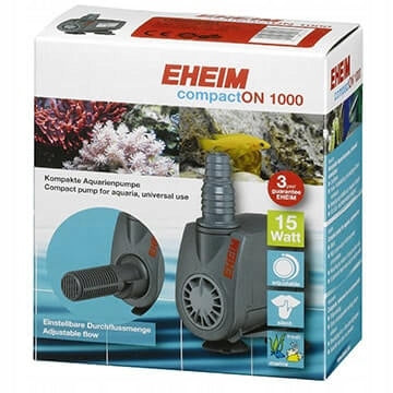 Eheim CompactON 1000 pompa do akwarium 400–1000 l/h, 15 W – regulowana, słodkowodne i morskie