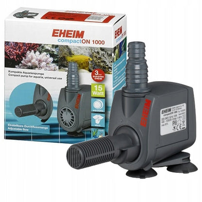 Eheim CompactON 1000 pompa do akwarium 400–1000 l/h, 15 W – regulowana, słodkowodne i morskie