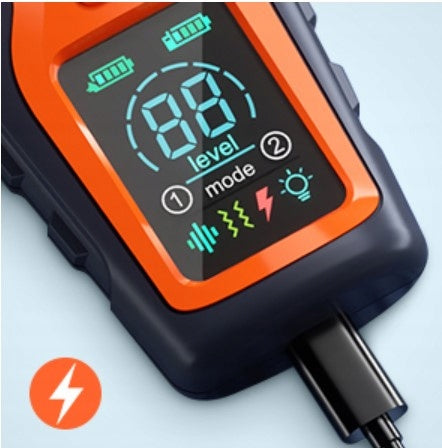 Obroża elektryczna treningowa dla psa RS3 z pilotem, zasięg 1000 m, wodoszczelna IP67 – czarna