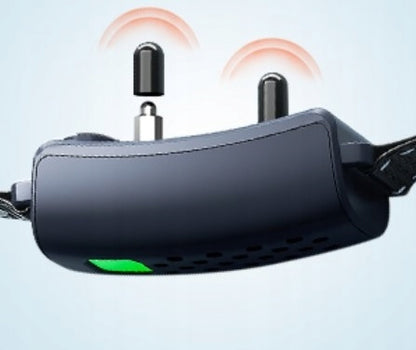 Obroża elektryczna treningowa dla psa RS3 z pilotem, zasięg 1000 m, wodoszczelna IP67 – czarna