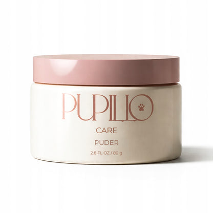 Pupillo Care zestaw na zacieki pod oczami dla psa – płyn 150 ml i puder pod oczy