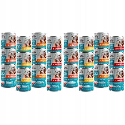 Frendi mokra karma dla kota w puszce 24 x 400 g dla dorosłych kotów – mix smaków