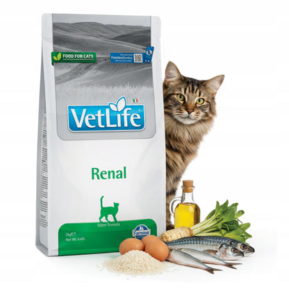 Farmina Vet Life Renal sucha karma dla kota na nerki 2 kg – dieta weterynaryjna, kurczak