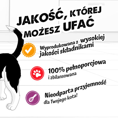 Felix Fantastic mokra karma dla kota w galaretce 44 x 85 g – mix mięsnych smaków