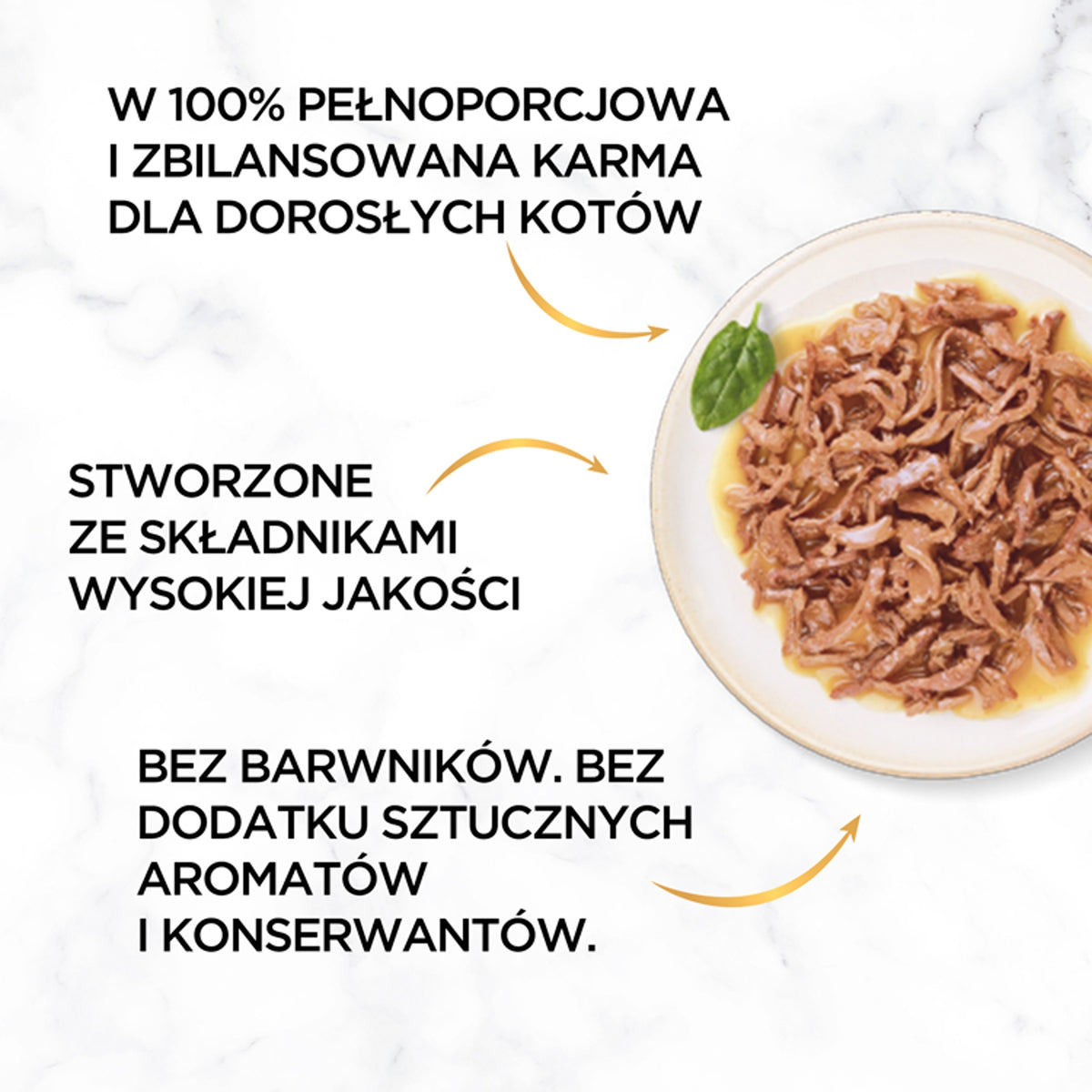 Gourmet Gold Succulent Delights karma mokra dla kota z rybą oceaniczną – puszki 12 x 85 g