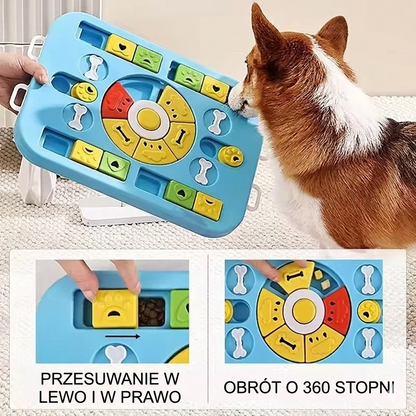 Zabawka interaktywna pluszowa dla psa małe rasy treningowa edukacyjna zabawowa