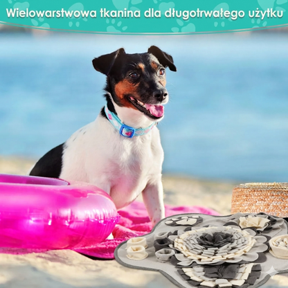 Mata do węszenia pluszowa interaktywna zabawka dla psa trening