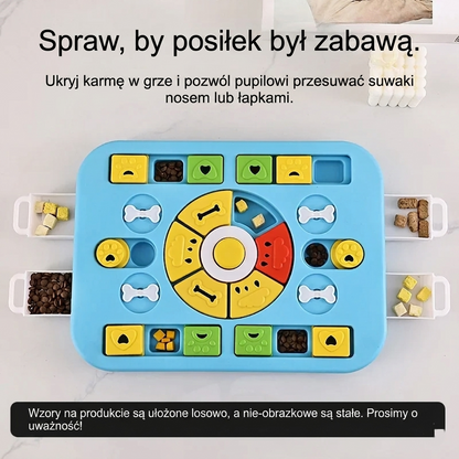 Zabawka interaktywna pluszowa dla psa małe rasy treningowa edukacyjna zabawowa