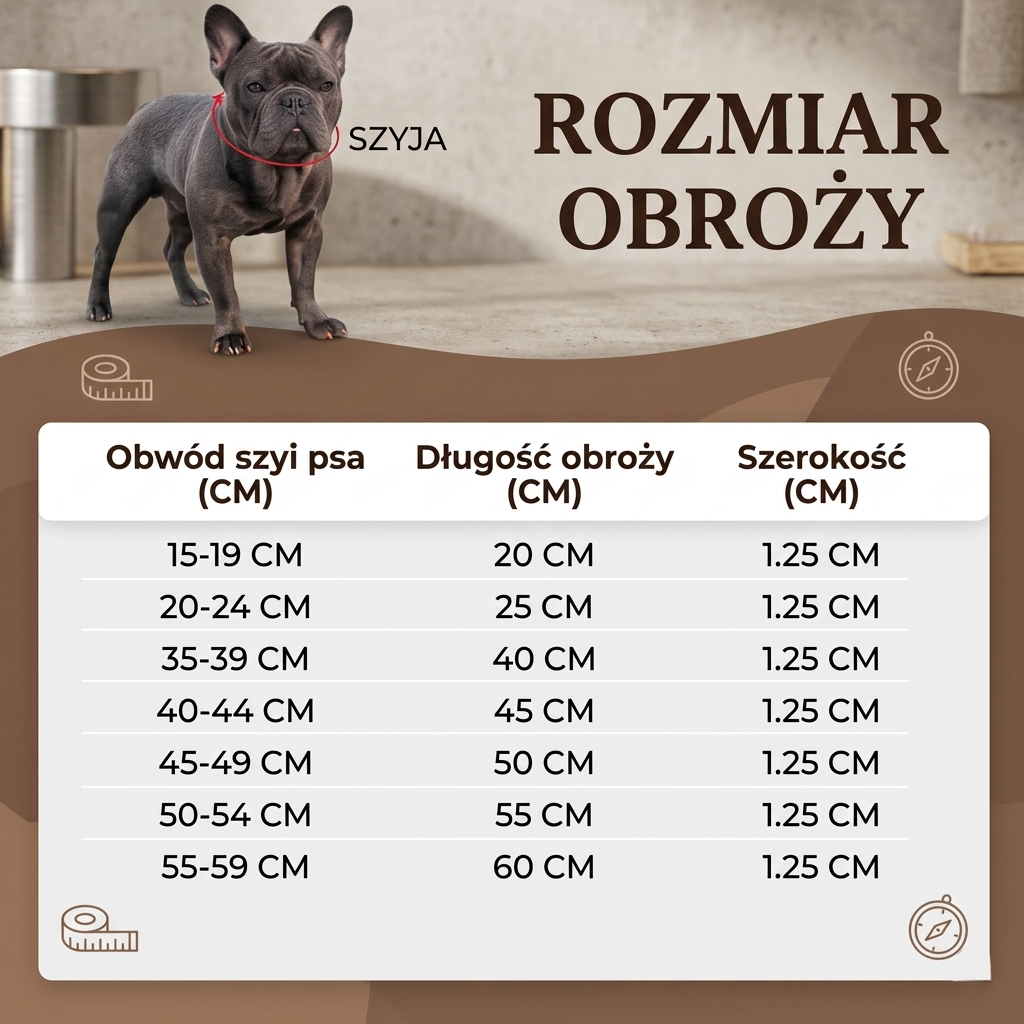Obroża kubańska z kryształami i stali nierdzewnej dla psa regulowana rozmiar s