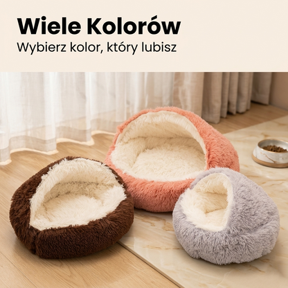 Legowisko Z Pluszu 2w1 Dla Psa I Kota Miękkie I Ciepłe Przytulne Różne Rozmiary