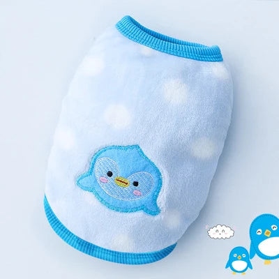 Kamizelka z flaneli dla małego psa — dla maluchów 0,5–6 kg
