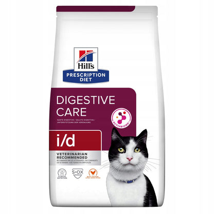 Hill's Prescription Diet i/d karma weterynaryjna dla kota 3 kg z prebiotykami – kurczak