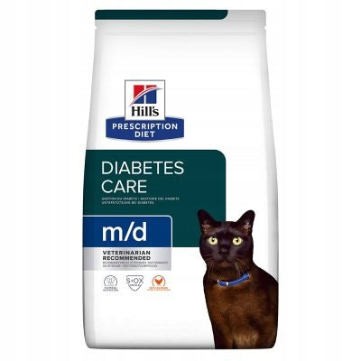Hill's Prescription Diet m/d karma sucha dla kota 1,5 kg – przy cukrzycy i otyłości