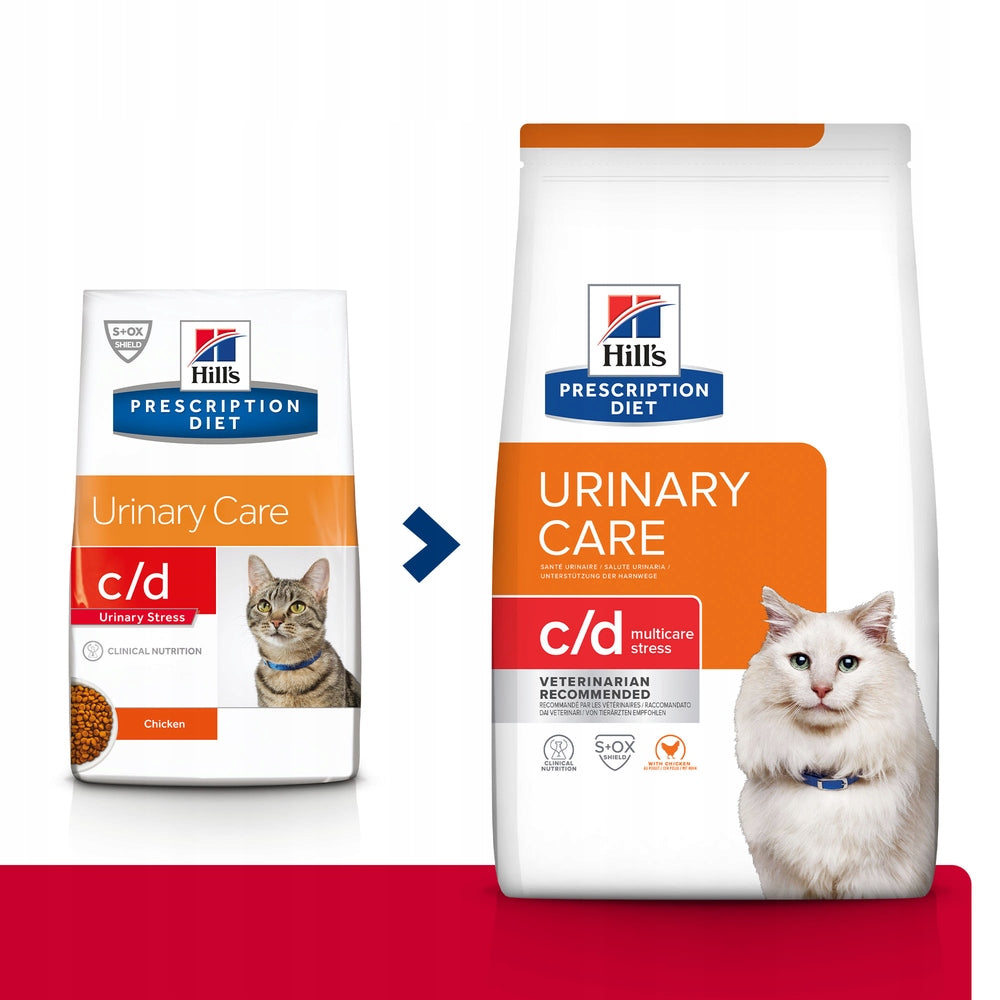 Hill's Prescription Diet c/d Feline Urinary Stress sucha karma dla kota 1,5 kg – kurczak