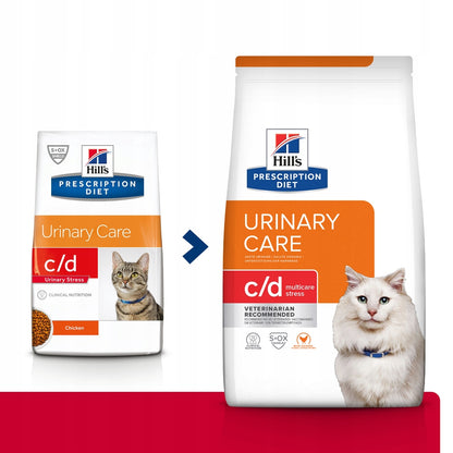 Hill's Prescription Diet c/d Feline Urinary Stress sucha karma dla kota 1,5 kg – kurczak